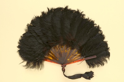 Feather Fan; c. 1930s; LDFAN2002.8