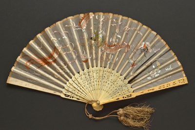 Folding Fan; c. 1920; LDFAN1998.32