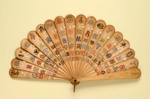 Brisé Fan; c.1860/70; LDFAN2001.47