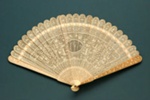 Ivory Brisé Fan, Chinese; c.1810; LDFAN1994.95
