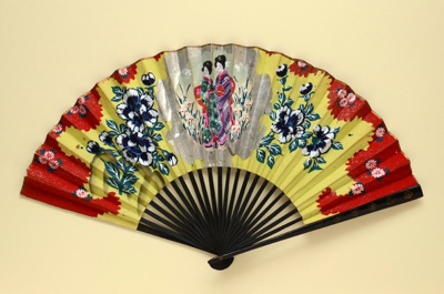 Folding Fan; c. 1920; LDFAN1994.182