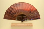 Folding Fan & Box; Billotey; c. 1890; LDFAN1989.20