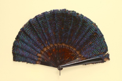 Feather Fan; c. 1900; LDFAN1989.18