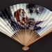 Advertising fan for Civil Aviation Administration of China (CAAC); c. 1960s; LDFAN1998.30
