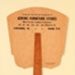 Advertising fan for Adkins Furniture Stores, VA, USA; LDFAN2003.227.Y 