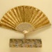 Folding Fan & Box; c. 1905 - fan; LDFAN2006.74.A & LDFAN2006.74.B