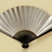 Folding Fan & Box; c. 1980; LDFAN1994.25.1 & LDFAN1994.25.2