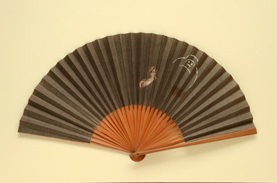 Folding Fan; c. 1890s; LDFAN2006.40