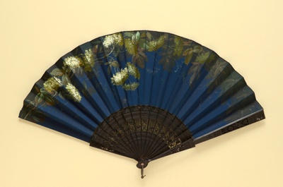 Folding Fan; c. 1890; LDFAN2011.56
