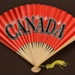 Souvenir fan for the country, Canada; c. 1970s; LDFAN2006.5