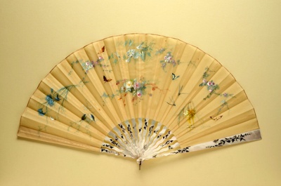 Folding Fan; c. 1895; LDFAN2003.49.Y