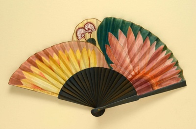 Folding Fan; c. 1990; LDFAN1996.27