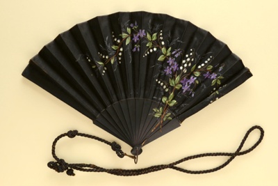 Folding Fan; c. 1890; LDFAN1994.237