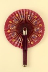 Cockade Fan; c.1880; LDFAN2003.28.Y