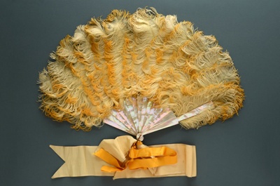 Feather Fan; c. 1870; LDFAN1994.197