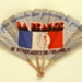 Advertising fan for 'La France' newspaper; 1930s; LDFAN1994.193