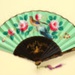 Folding Fan & Box; c. 1920; LDFAN2003.141.A.Y & LDFAN2003.141.B.Y