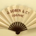 Advertising fan for Cognac J. Sorin; Eventails Chambrelent; c. 1930; LDFAN1990.35