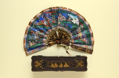 Folding Fan; c. 1890; LDFAN1995.29 INCORRECT