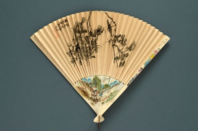 Folding Fan; c. 1920; LDFAN2011.116