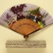 Folding Fan & Box; c. 1960; LDFAN2008.20.A & LDFAN2008.20.B