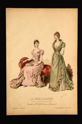 Fashion Plate; Anais Toudouze; Huant; 1891; LDFAN1990.91