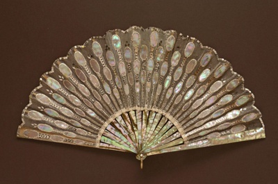 Folding Fan; c. 1910; LDFAN2006.73