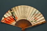 Folding fan for 'The Captain's Tea Party'; c. 1935; LDFAN2000.2