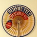 Cockade fan advertising 'Pernod 45'; Eventails Chambrelent; c. 1920s; LDFAN2001.43