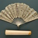 Folding Fan & Box; c.1910; LDFAN2007.3