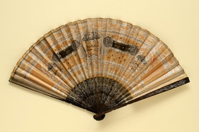 Folding Fan; c. 1910; LDFAN2003.74.Y