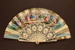 Folding Fan; c. 1860; LDFAN2003.7.Y