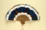 Feather Fan; c. 1980; LDFAN2010.110