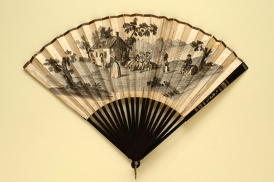 Folding Fan; c. 1750; LDFAN2010.104
