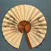 Cockade fan leaf - no sticks Japan, c. 1900; LDFAN2003.347.Y