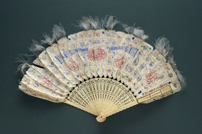 Feather Fan; 1860s; LDFAN1998.50