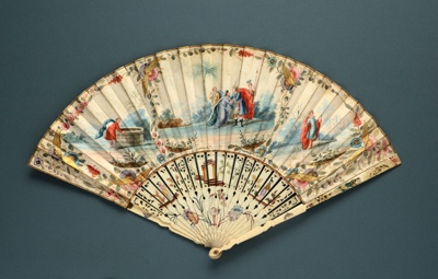 Folding Fan; Clarks Fan Maker; c. 1770; LDFAN1992.74