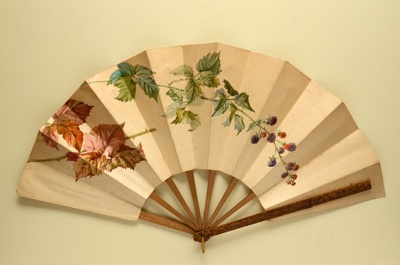Folding Fan; c. 1890; LDFAN2011.66