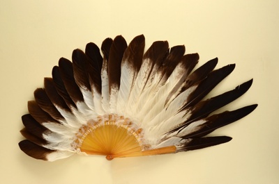 Feather Fan; c. 1895; LDFAN2003.45.Y