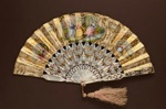 Folding Fan; c. 1860; LDFAN1996.21