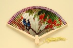 Half Cockade Fan; c. 1980; LDFAN1994.36