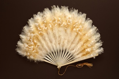 Folding Fan; c. 1900; LDFAN1994.199