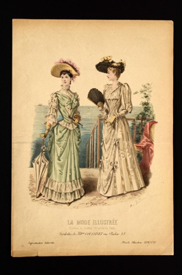 Fashion Plate; Bonnard; Anais Toudouze; 1891; LDFAN1990.53