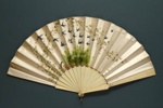 Folding Fan; c. 1880; LDFAN1994.84