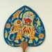 Advertising fan for Air India; c. 1960; LDFAN1994.174