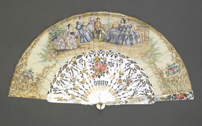 Folding Fan; 1850s; LDFAN1992.76
