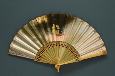 Folding Fan; c. 1910; LDFAN2012.20