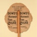 Advertising fan for Dowd's Cigars; 1930s; LDFAN2003.287.Y
