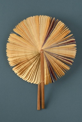 Cockade Fan; c. 1970s; LDFAN1994.233