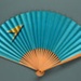Folding fan advertising British Overseas Airways Corporation (BOAC) - Speedbird; Adelman, K. M; c. 1950s; LDFAN1995.48